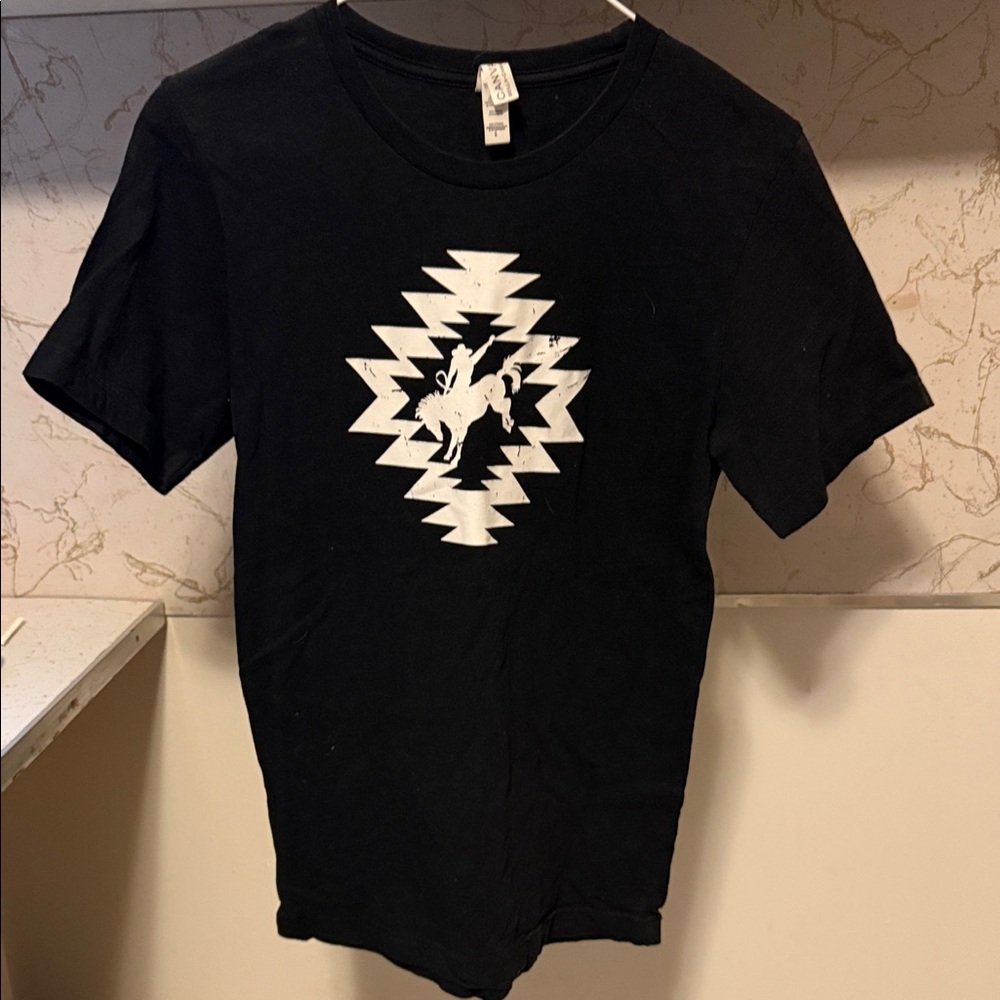 Cowboy on a Bronc t shirt